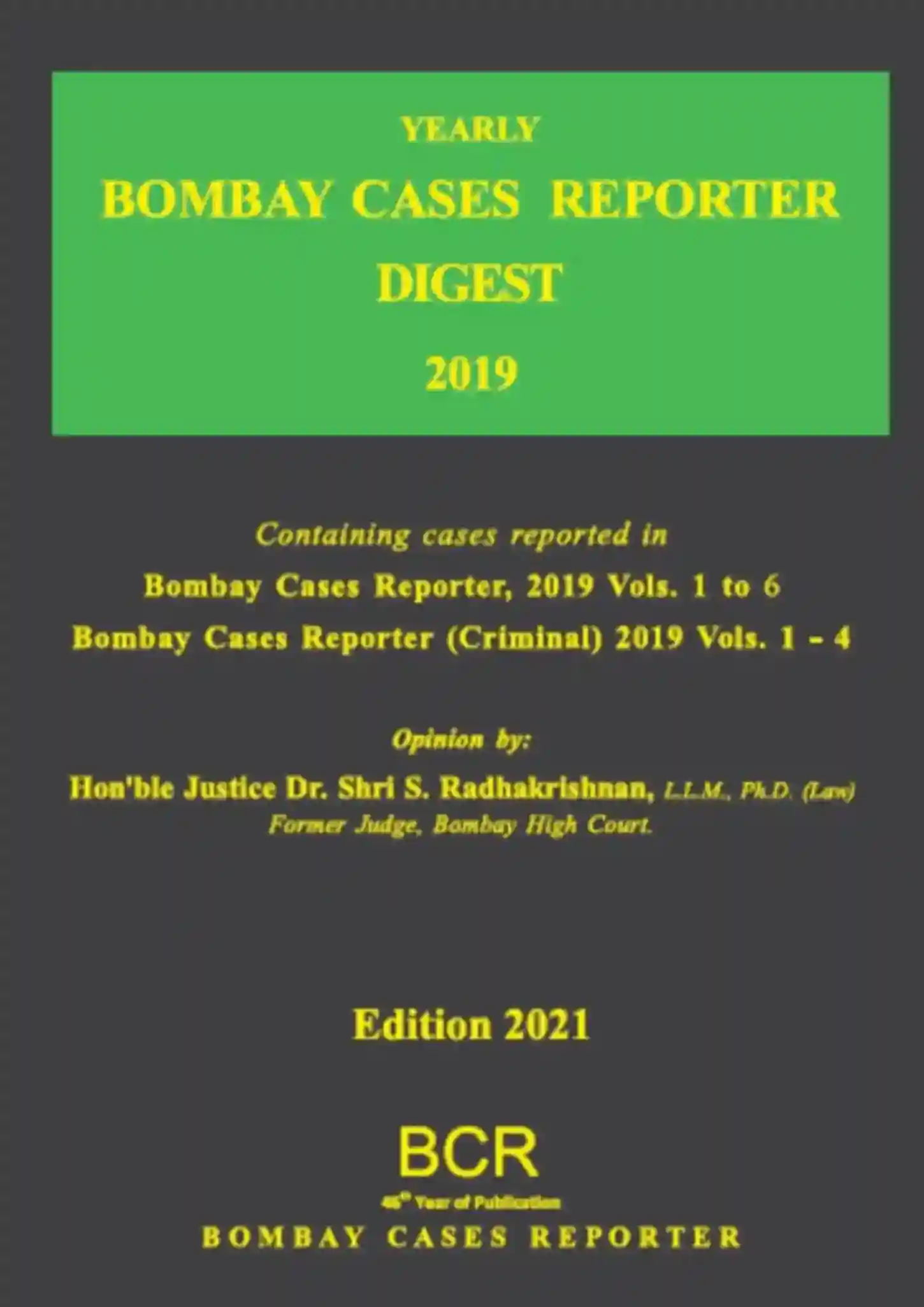 BCR Digest 2019